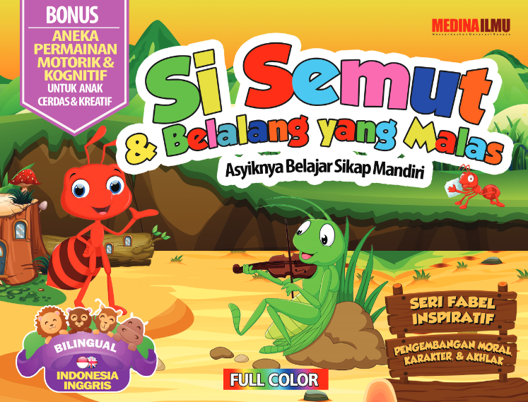 Si Semut dan Belalang Yang Malas